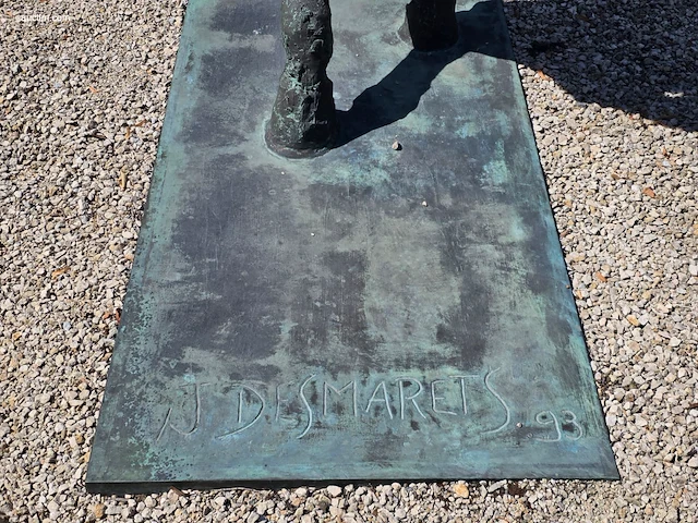 Bronzen monumentaal steigerend paard jan... - afbeelding 11 van  17