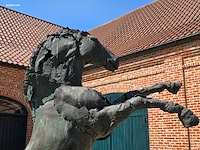 Bronzen monumentaal steigerend paard jan... - afbeelding 7 van  12