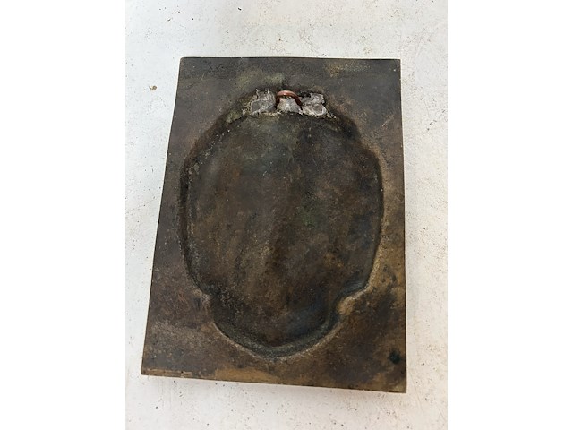 Bronzen plaquette 1914 - 1917 - afbeelding 2 van  2