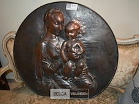 Bronzen reliëfplaat - afbeelding 1 van  3
