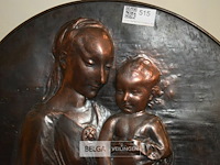 Bronzen reliëfplaat - afbeelding 2 van  3