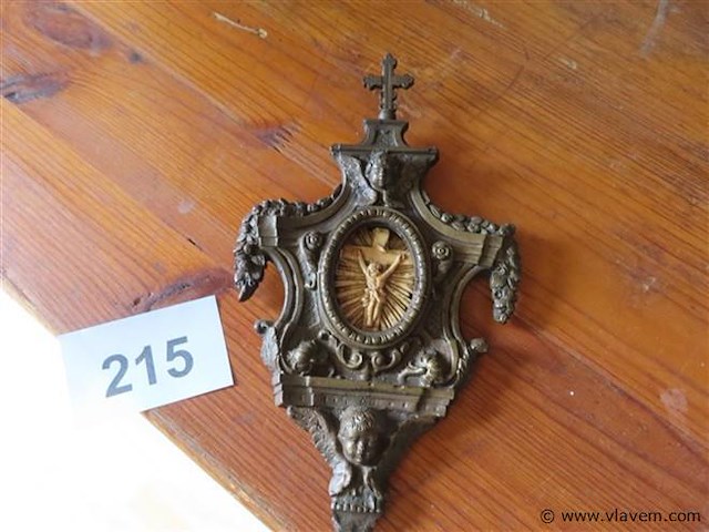 Bronzen relikwie jezus - afbeelding 1 van  7