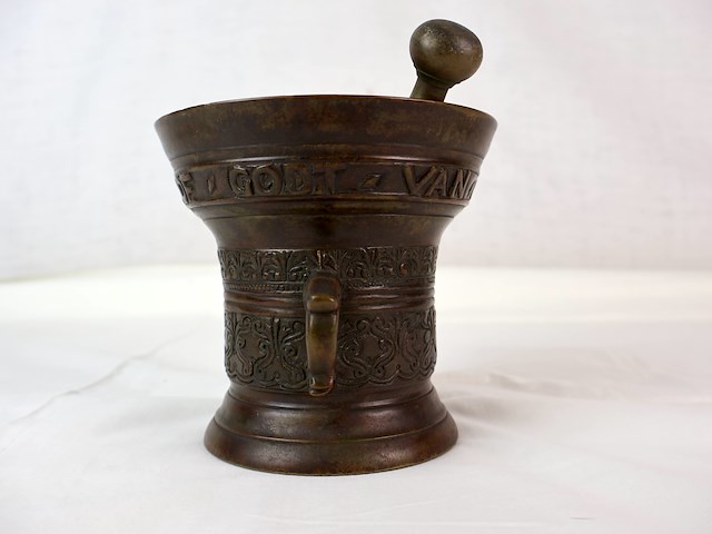 Bronzen vijzel - afbeelding 3 van  8