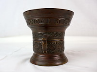 Bronzen vijzel - afbeelding 5 van  8