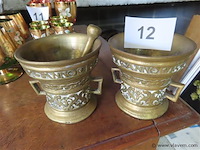 Bronzen vijzels, 1 stamper