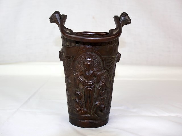 Bronzen wijwateremmer - afbeelding 4 van  7