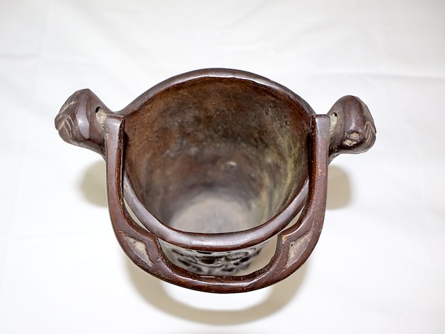 Bronzen wijwateremmer - afbeelding 6 van  7
