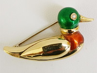 Brooch duck - afbeelding 1 van  4