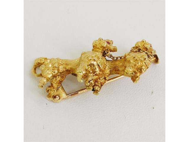 Brooch poodles - afbeelding 2 van  5