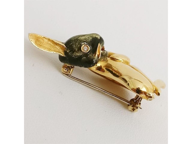 Brooch rabbit - afbeelding 2 van  5