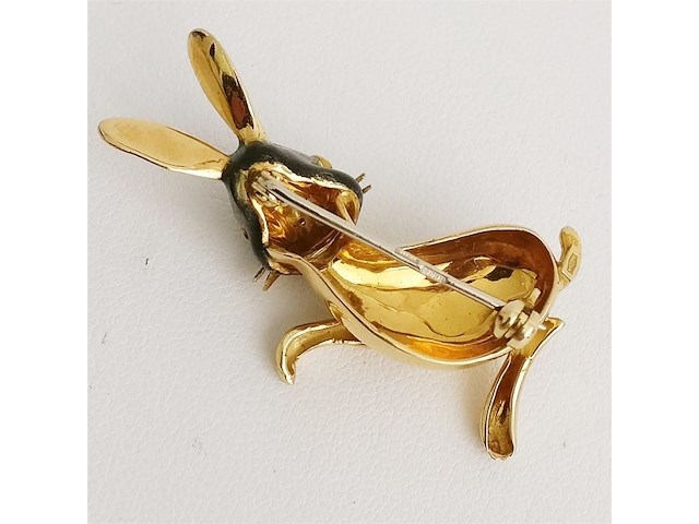 Brooch rabbit - afbeelding 3 van  5