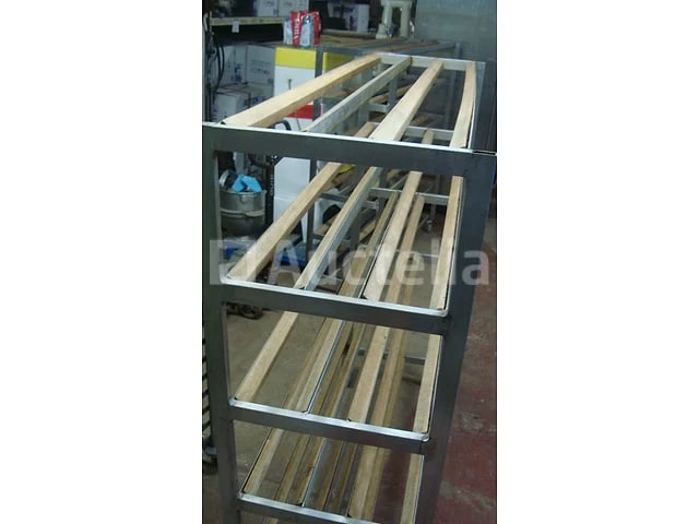 Brooddisplaykar voor bakkerij - afbeelding 3 van  5