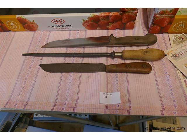 Broodmessen met slijpstaaf - afbeelding 1 van  1