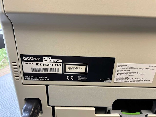 Brother hl-l6300dw inktjetprinter - afbeelding 5 van  5