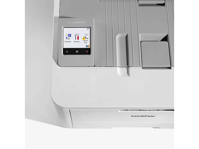 Brother hll8230cdw 30 ppm led-kleurenprinter, automatisch dubbelzijdig afdrukken tot 12 p/min, wifi en usb - afbeelding 2 van  2
