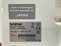 Brother m240ed borduurmachine - afbeelding 3 van  7