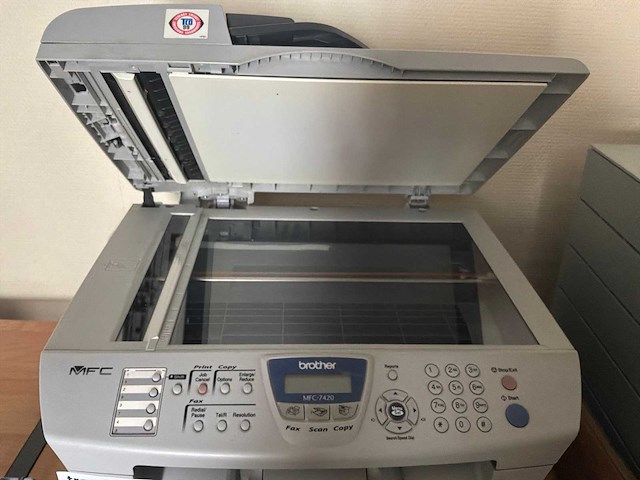 Brother mfc-7420 printer & scanner - afbeelding 4 van  4