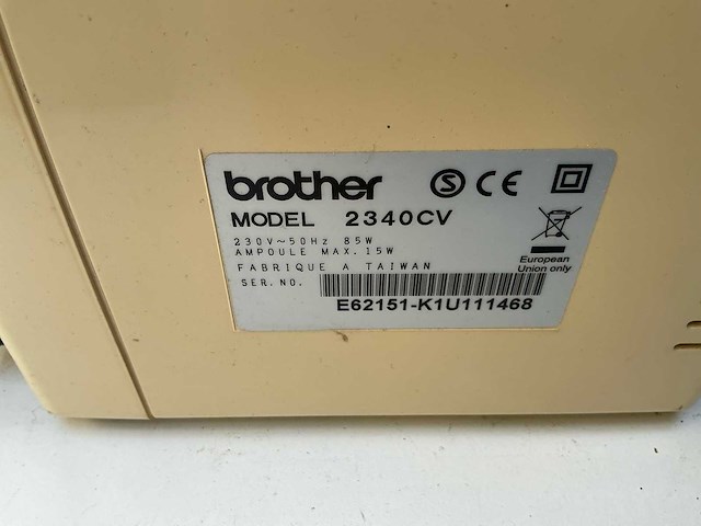 Brother naaimachine - afbeelding 4 van  7
