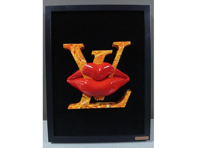 Brother x - kissed by louis vuitton (luxury edition) - afbeelding 1 van  8