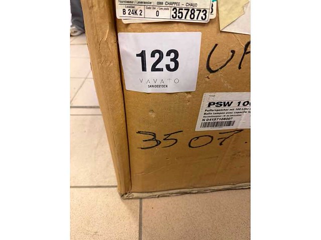Brotje - 100l buffertank - centrale verwarming, diversen - afbeelding 2 van  3