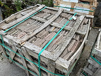Brown natuursteen tuintegels ca. 14m2 - afbeelding 1 van  3