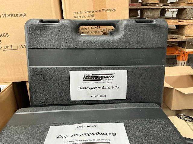 Brüder mannesman 12555 4-delige gereedschaps koffer - afbeelding 10 van  10