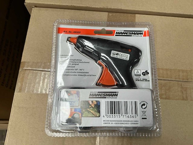 Brüder mannesman 49300 lijmpistool (10x) - afbeelding 1 van  4