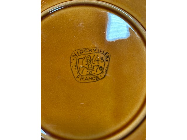 Bruin eetservies niderville - afbeelding 2 van  2
