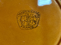 Bruin eetservies niderville - afbeelding 2 van  2