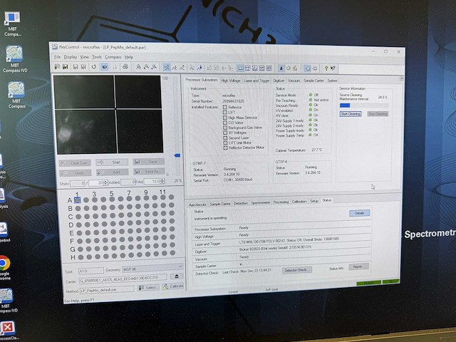 Bruker - microflex lt/sh - massaspectrometer - afbeelding 4 van  8