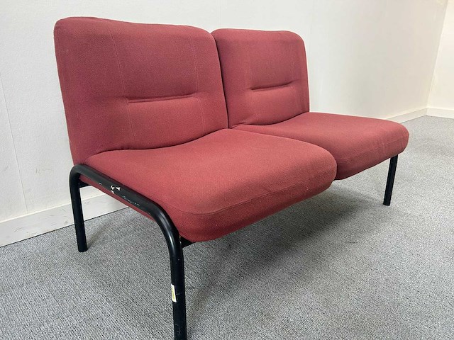 Brune - 2-zit - zitbank/wachtbank - overige kantoorinventaris - afbeelding 3 van  3