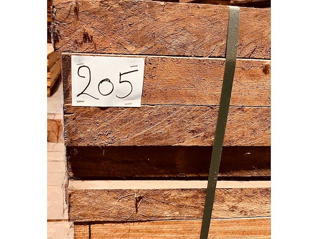 Brut ovendroog afrormosia (15x) - afbeelding 2 van  5