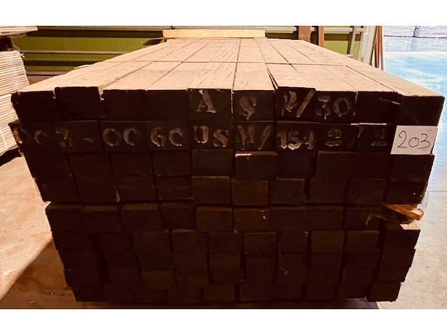 Brut ovendroog afrormosia (46x) - afbeelding 3 van  5