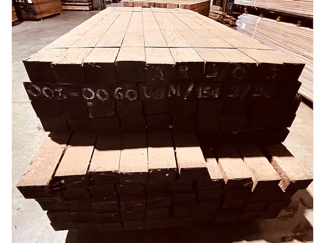 Brut ovendroog afrormosia (46x) - afbeelding 4 van  5