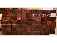 Brut ovendroog afrormosia (77x) - afbeelding 2 van  5