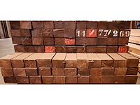 Brut ovendroog afrormosia (77x) - afbeelding 3 van  5