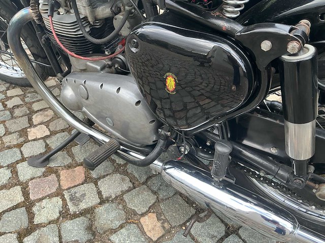 Bsa 500 a7 motorfiets - afbeelding 1 van  1