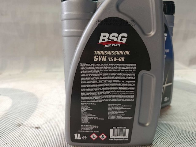 Bsg - transmissieolie syn 75w-80 (3x) - afbeelding 1 van  2