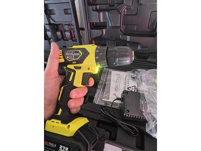 Bsn tools accu boorset 21v - afbeelding 12 van  12