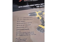 Bsn tools accu boorset 21v - afbeelding 3 van  10