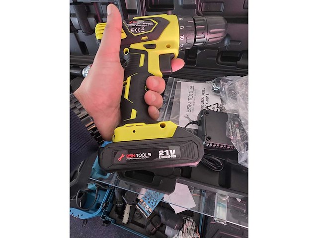 Bsn tools accu boorset 21v - afbeelding 7 van  12