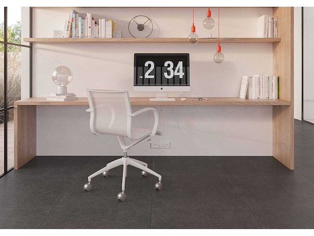Bstone sten black matte 60x60 cm - vloertegel 23m² - afbeelding 3 van  4