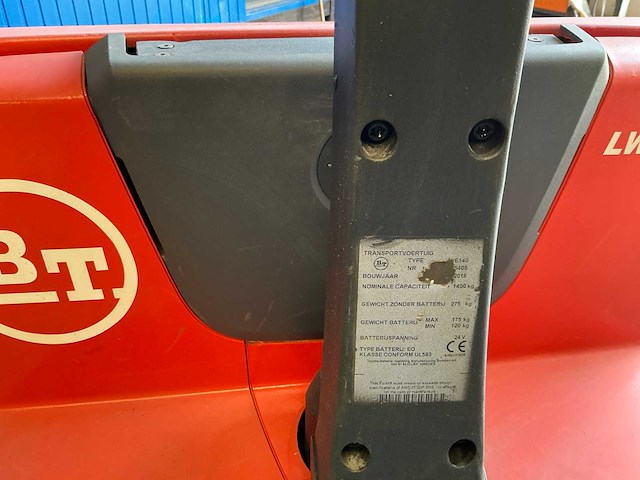Bt - lwe-140 - electric pallet trucks - 2016 - afbeelding 15 van  20