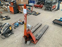 Bt hand hydraulische palletwagen met weegfunctie - afbeelding 1 van  4