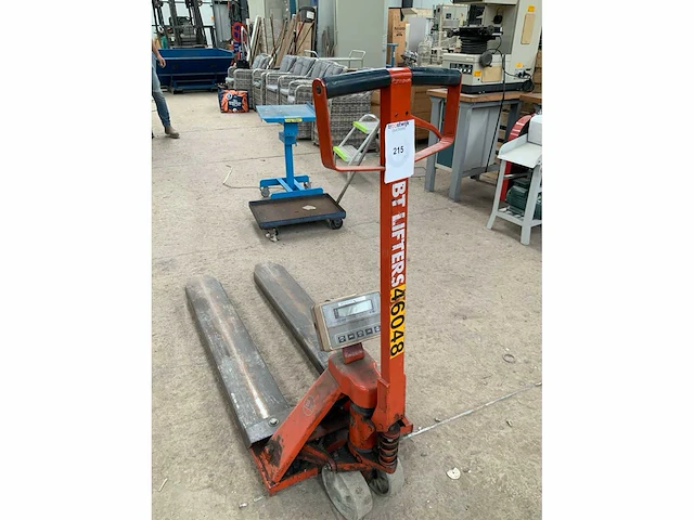 Bt hand hydraulische palletwagen met weegfunctie - afbeelding 4 van  4
