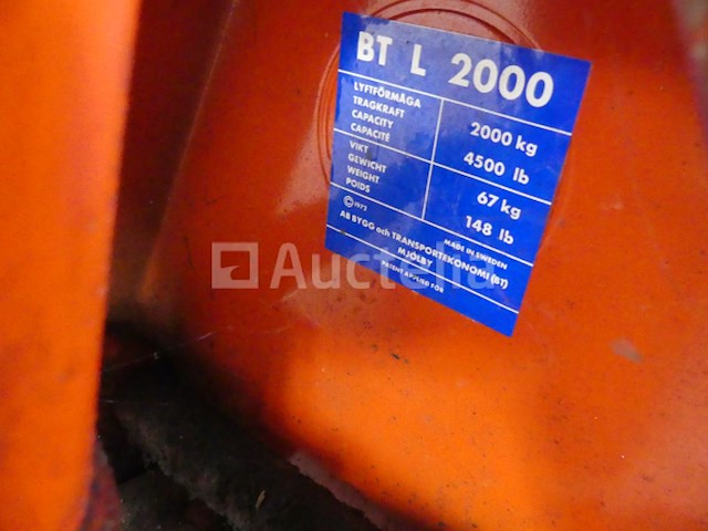 Bt handmatige palletwagen wordt gereviseerd - afbeelding 1 van  4