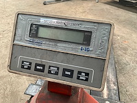 Bt lifter 2000 hand hydraulische palletwagen met weegschaal - afbeelding 2 van  8