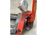 Bt lifter 2000 hand hydraulische palletwagen met weegschaal - afbeelding 6 van  8
