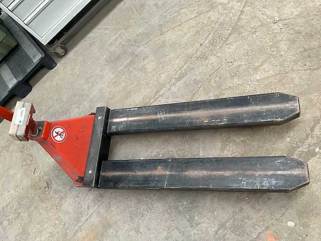 Bt lifter 2000 hand hydraulische palletwagen met weegschaal - afbeelding 8 van  8