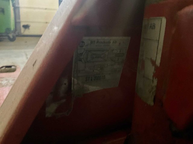Bt lifter l 2000/10 transpallet - afbeelding 5 van  5